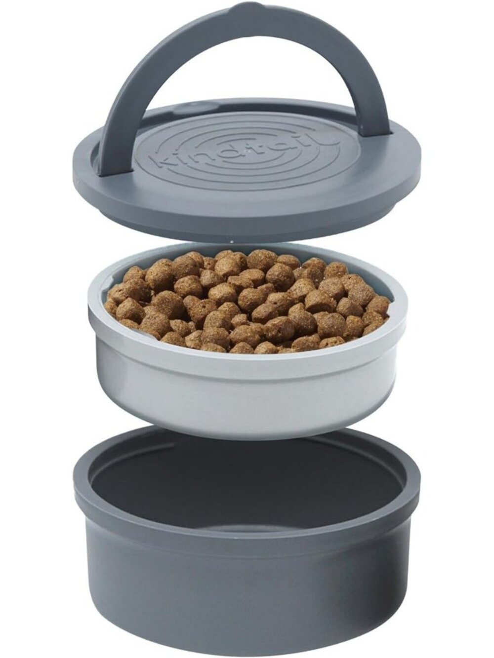 Portable Dog Travel Bowls Set - 2 Collapsible Pet Food & Water Dishes, Non-Slip